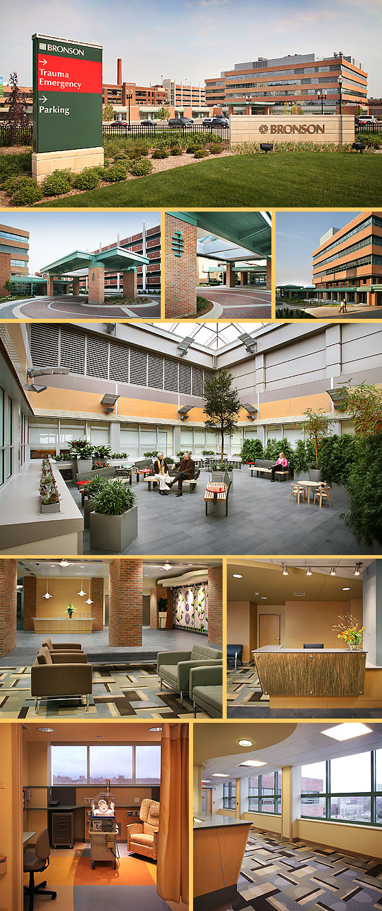 Jeff Garland Architectural Photography: Bronson Hospital North Pavilion, Kalamazoo, MI for Diekema Hamann Architects