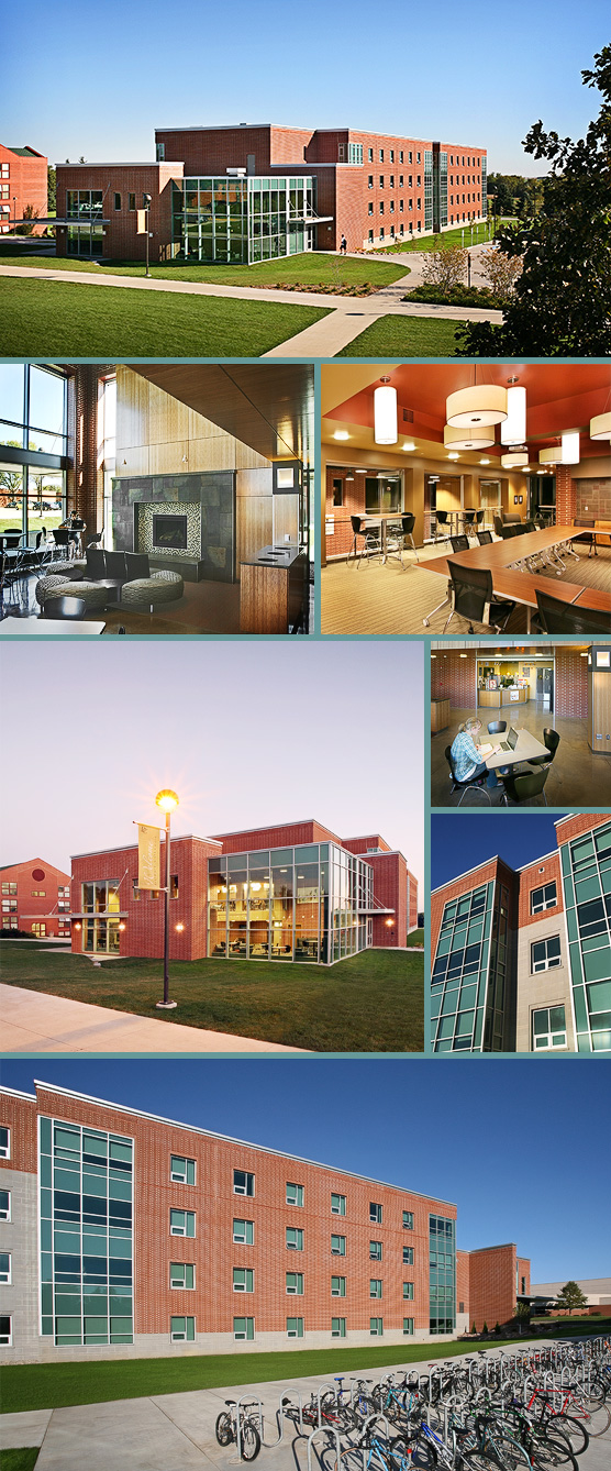 Kyper Hall - Dordt College - Sioux Center, Iowa photographed for Angelini Associates